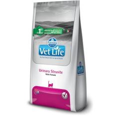 Ração Vet Life Natural Urinary Struvite Gatos Adultos 2Kg
