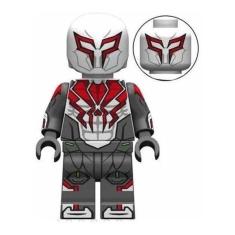 Boneco Blocos De Montar Homem Aranha 2099 Uniforme Novo