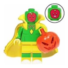 Boneco Blocos De Montar Visão Halloween Wandavision