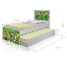 Bicama Safari com Colchões