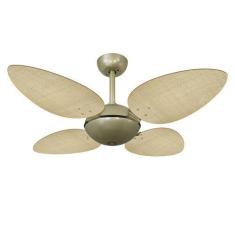 Ventilador De Teto Volare Gold Office 4 Pás Natural 220V, 220V
