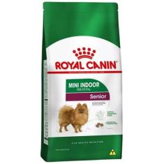 Ração Royal Canin Size Cães Mini Indoor Senior 2,5Kg, Pequeno, Royal c