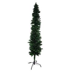 Arvore De Natal 2,1M Boston Slim 460 Tips C/Base Metal - Florarte