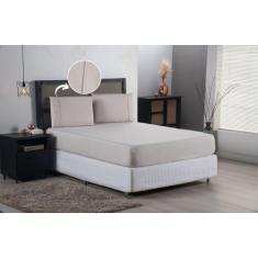 Jogo de Lençol Queen Ponto Palito 400 Fios Acetinado - Sophia Enxovais