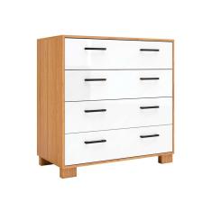 Cômoda Annecy 4 gv Freijó e Off White