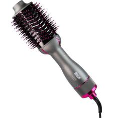 Escova Secadora Onida On-1051d - 1500w - 3 Em 1 - Bivolt - Cinza E Rosa
