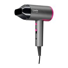 Secador De Cabelo Quanta Qtscp20 2000w Bivolt - Cinza/rosa