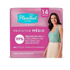 Plenitud Absorvente Médio, Femme, 14 unidades