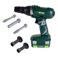 Furadeira De Brinquedo Parafusadeira Ferramenta Construção