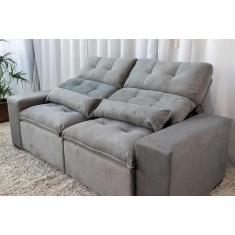 Sofá Retrátil e Reclinável 1,5m C/ 02 Módulos em Tecido Suede Montagem