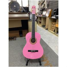 Violao Infantil Myth Acustico Nylon Mt34N Rosa