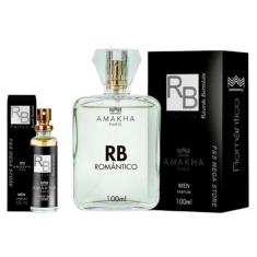 Kit Perfume Masculino Rb Amakha Paris 100Ml E 15Ml Bolso