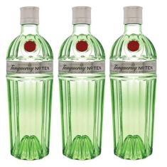 Gin Tanqueray No. Ten 750Ml - Kit Com 03 Unidades