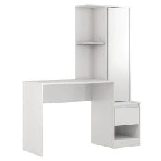 Escrivaninha Com Armário Morada Branco – Demóbile