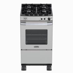 Imagem de Fogao a Gas 4 Bocas Venax Gaudi Vetro Vitreo Inox 220V