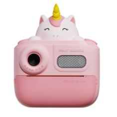 Daconovo Câmera infantil 48MP frontal e traseira Câmera de impressão infantil Câmera multifuncional de impressão térmica para crianças Tela de alta clareza Bateria de 800mAh Cartão SD de 32GB Criativo