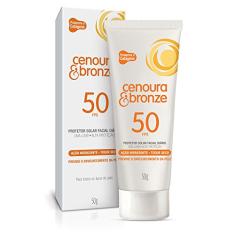 Protetor Solar Facial 50G Fps50 Unit, Cenoura E Bronze