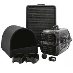 Kit Cachorro Gato Cama Caminha Tunel Transporte Sanitário Pequeno - Su