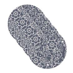 Sousplat estampa Renda 2 impressa tecido Microfibra - NSW, 4 Peças, co