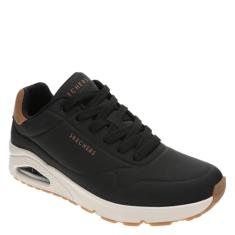 Skechers Tênis masculino UNO Suited ON Air, Preto, 36