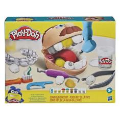 Massinha play-doh brincando de dentista novo - hasbro f1259