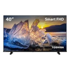 Smart TV 40 Pol Toshiba Full HD TB028M Sistema VIDAA Rápida Wi-Fi Coma