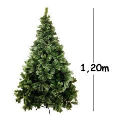 Árvore De Natal Pinheiro Cor Verde Green Modelo Luxo 1,20M 170 Galhos