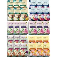 Kit 30 Sabonetes Vegetal Hidratante Exotic 170g Davene (30)