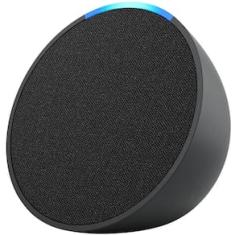 Smart Speaker Echo Pop Compacto com Som Envolvente e Alexa - Preto