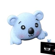 Estatuetas de animais de carro,Estatuetas de resina autoadesiva de desenho animado | Decorações interiores de automóveis para mesa de centro, painel, mesa de computador, estante, para-brisa Passi