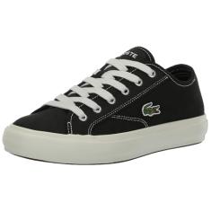 Lacoste Tênis feminino Backcourt, Preto/Off White, 34