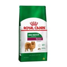 Ração Royal Canin Mini Indoor Cães Senior - 1kg