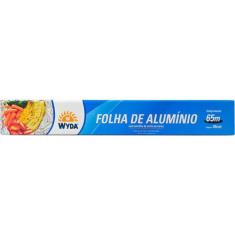 Papel Alumínio Rolo 45 cm x 65 mt  WYDA