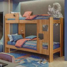 Beliche Infantil/Juvenil 100% mdf com Prateleira July