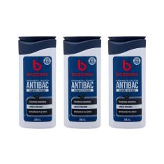 Sabonete Liquido Bozzano Carvao Ativado 240Ml - Kit Com 3Un
