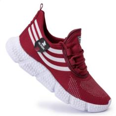 Tênis Masculino Feminino Respirável Barato Esporte Confortavel Leve Di