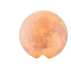 Umidificador Aromatizador Lua Cheia 3D Luminária Led Bivolt - Desert E