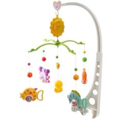 Móbile Musical Giratório Brinquedo Para Berço Bebê Peixe - toys