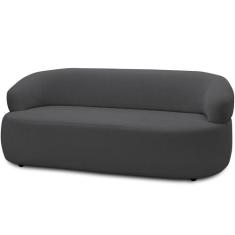 Sofá 3 Lugares Orgânico Sala de Estar Living 170cm Carmen F04 Bouclê G