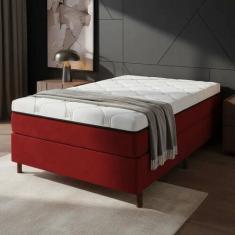 Colchão Gold Magnético de Molas com Massageador e Base Box - Eco New, 