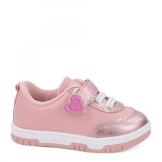 Tênis Casual Calce Fácil Ajuste Molekinha Baby Menina-Unissex
