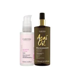 Kit Cadiveu Professional Essentials Hair Quartzo Shine Balm Leave-in e