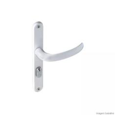Fechadura 603 Com Espelho Branco 22MM - Pado