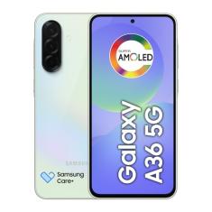 Celular Samsung Galaxy A36 5G 128GB, 6GB RAM, Câmera 50MP, IP67, Super AMOLED 6.7", Recursos AI, Verde