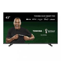 Smart TV Toshiba 43 Polegadas FHD 43V35L - Preto