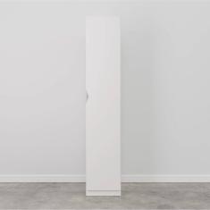 Guarda Roupa Hera 1 Porta 4 Gavetas 1 Cabideiro CabeCasa MadeiraMadeira Branco Geada/Cinza