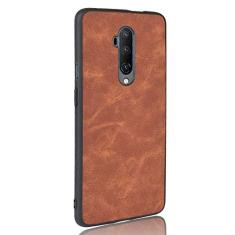 Capa adequada para OnePlus 7T Pro Capa de celular Rugged Shield 360° Proteja seu telefone capa de couro vintage para OnePlus 7T Pro