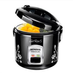 Panela Elétrica De Arroz 5 Xícaras Pratic Rice5 Mondial, Preto, 110V