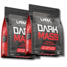 Kit 2x Hipercalórico Dark Mass 3kg Dark Lab, BAUNILHA