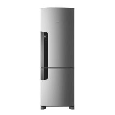 Geladeira Consul Frost Free 399L Inox Duplex, Freezer Inferior, Tecnologia Inverter CRE45MK